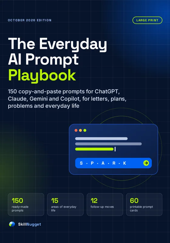 Cover of The Everyday AI Prompt Playbook