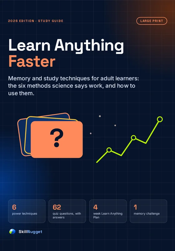 Cover of Learn Anything Faster